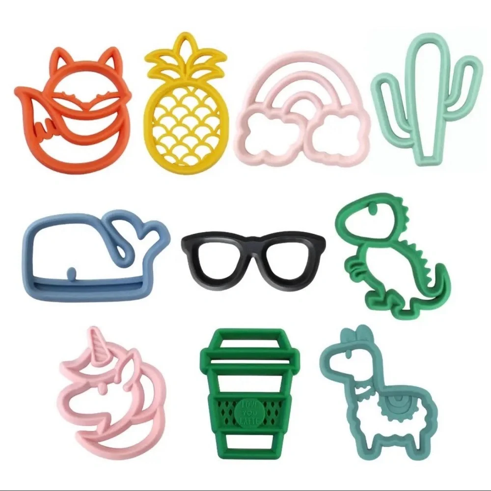 Itzy Ritzy Chew Crew™ Silicone Baby Teethers